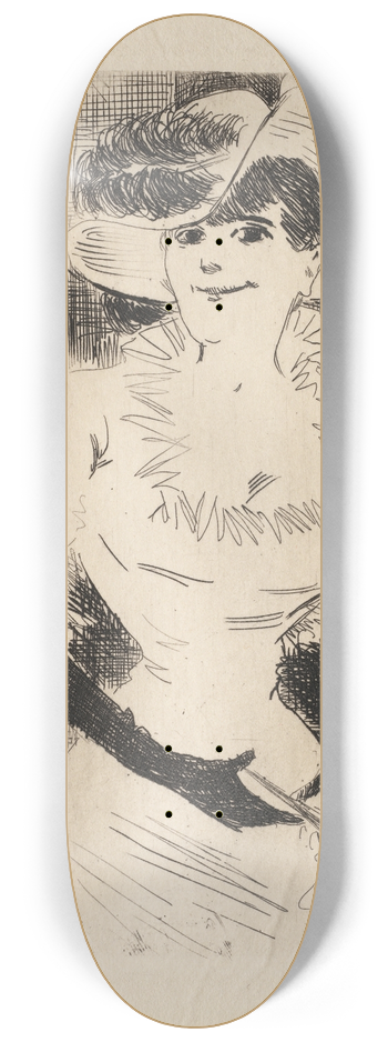 Jean-Louis Forain - The Walker 8.25 inch art skate deck