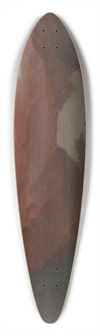 Francis Danby - The Painters Holiday 39.3 inch art pintail longboard deck