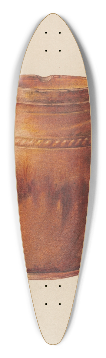 Francis Law Durand - Pitcher 39.3 inch art pintail longboard deck