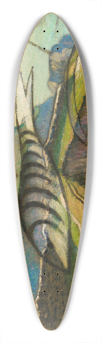 Francis Picabia - Le Zbre 39.3 inch art pintail longboard deck
