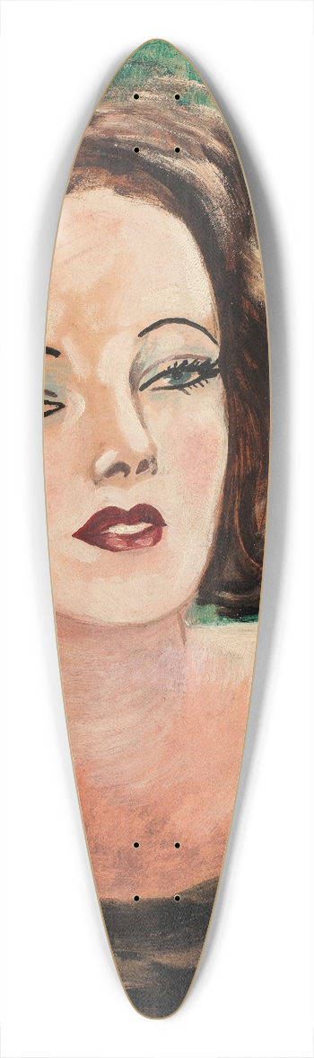 Francis Picabia - Sans titre 39.3 inch art pintail longboard deck