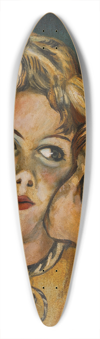 Francis Picabia - Untitled 39.3 inch art pintail longboard deck