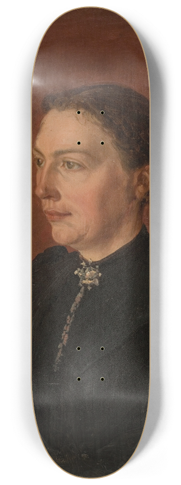 Amaldus Nielsen - Portrett 8.25 inch art skate deck