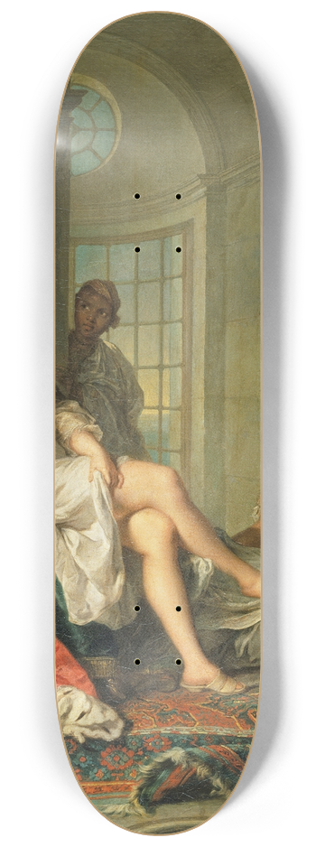 Jean-Marc Nattier - Mademoiselle de Clermont en sultane 8.25 inch art skate deck
