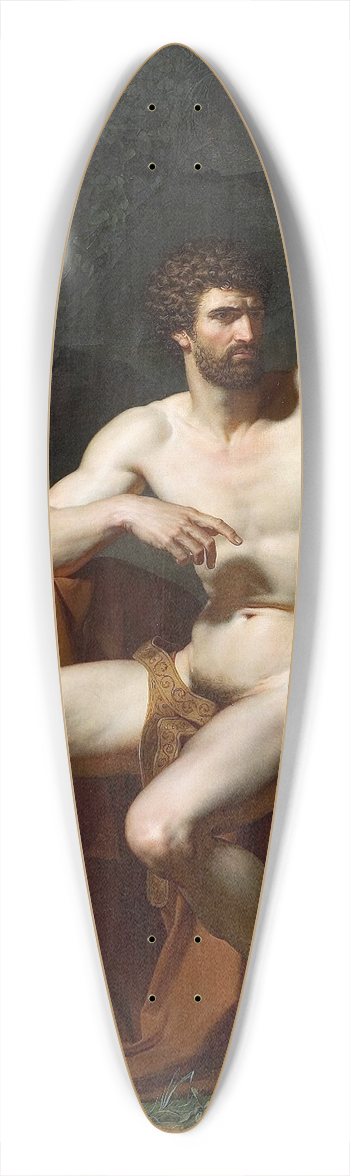 Francois Xavier Fabre - Roman Soldier At Rest 39.3 inch art pintail longboard deck