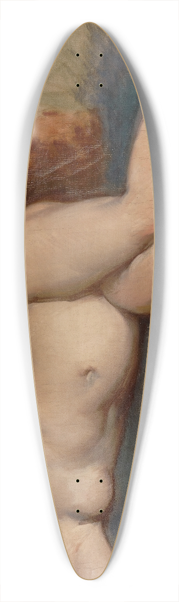 Frank Duveneck - Reclining Nude 39.3 inch art pintail longboard deck