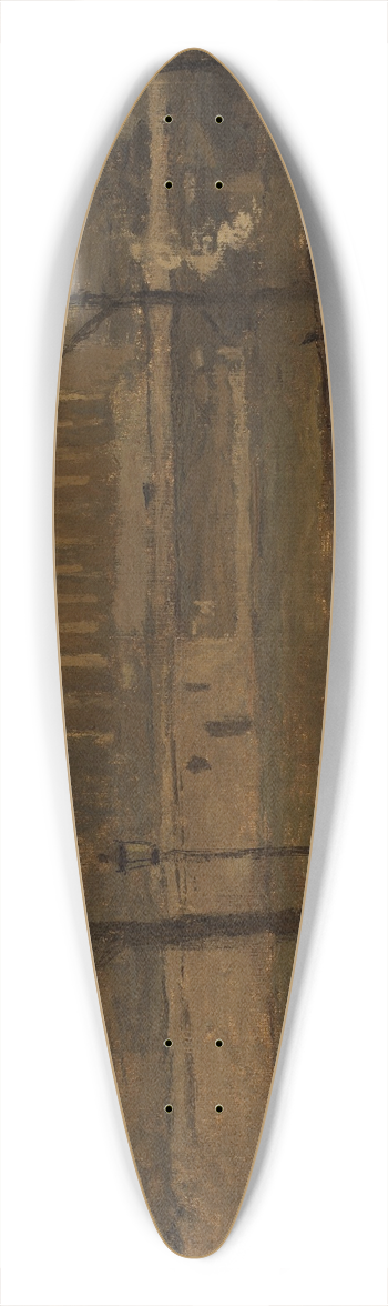 Frank Edwin Scott - Chambre Des Deputes No. 1 39.3 inch art pintail longboard deck