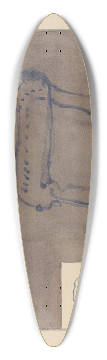 Frank Fumagalli - Jug 39.3 inch art pintail longboard deck