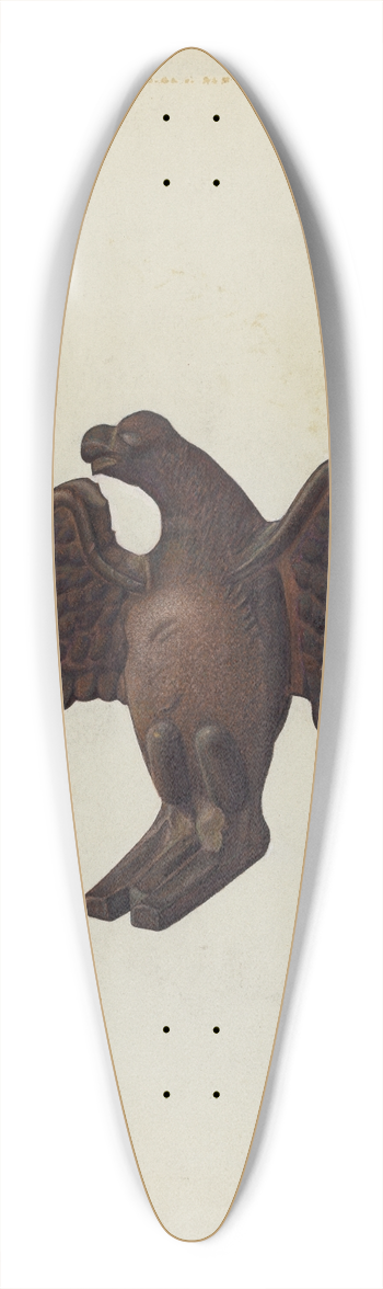 Frank Gray - Snow Breaker 39.3 inch art pintail longboard deck