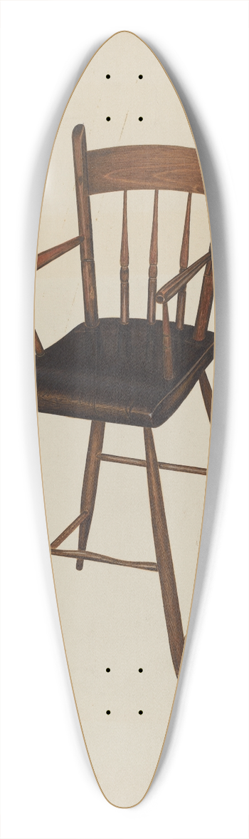 Frank Gutting - High Chair (for infants) 39.3 inch art pintail longboard deck