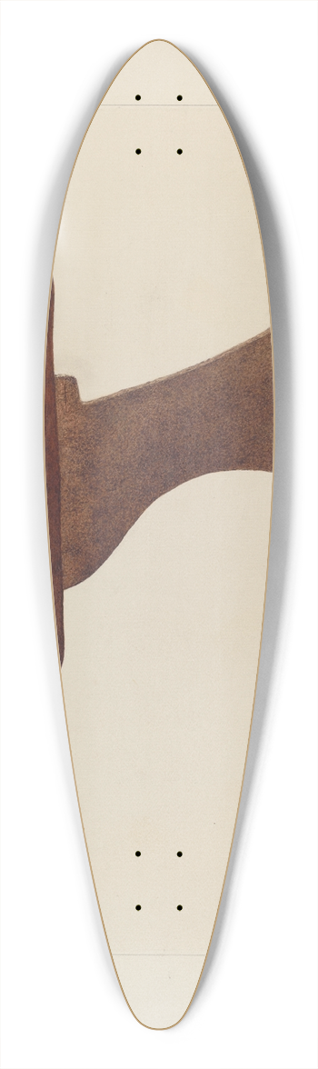 Frank Maurer - Scraper 39.3 inch art pintail longboard deck