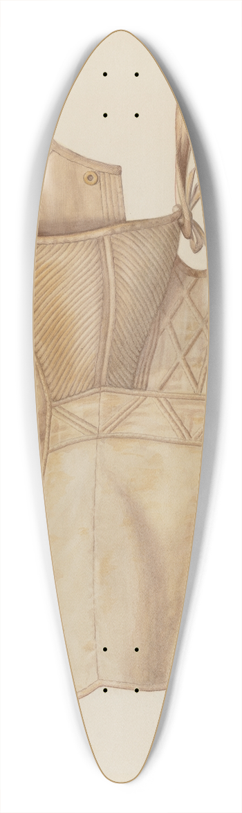 Frank McEntee - Corset 39.3 inch art pintail longboard deck