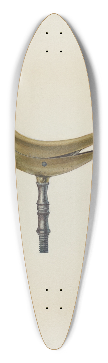 Frank McEntee - Sewing bird 39.3 inch art pintail longboard deck