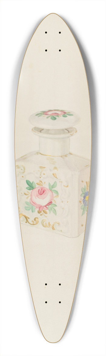 Frank M. Keane - Potpourri Jar 39.3 inch art pintail longboard deck