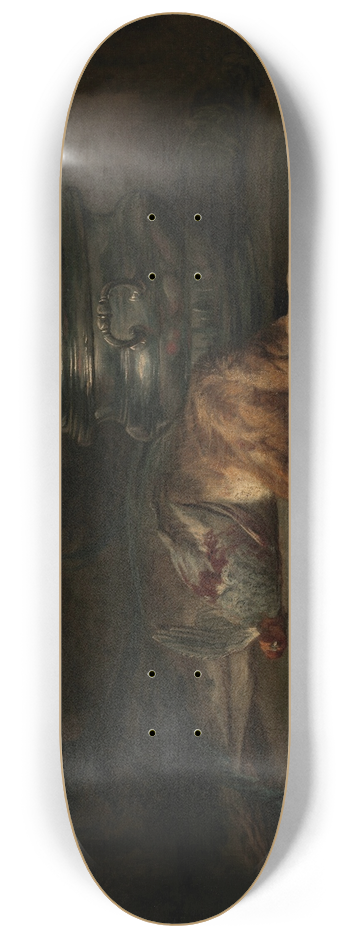 Jean Simon Chardin - The Silver Tureen 8.25 inch art skate deck