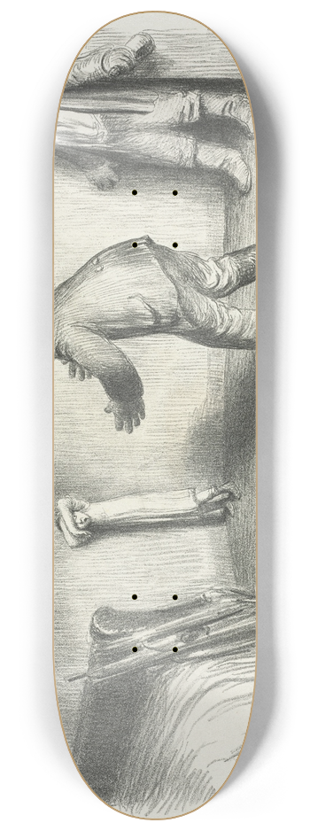 Jean Veber - Perdue 8.25 inch art skate deck