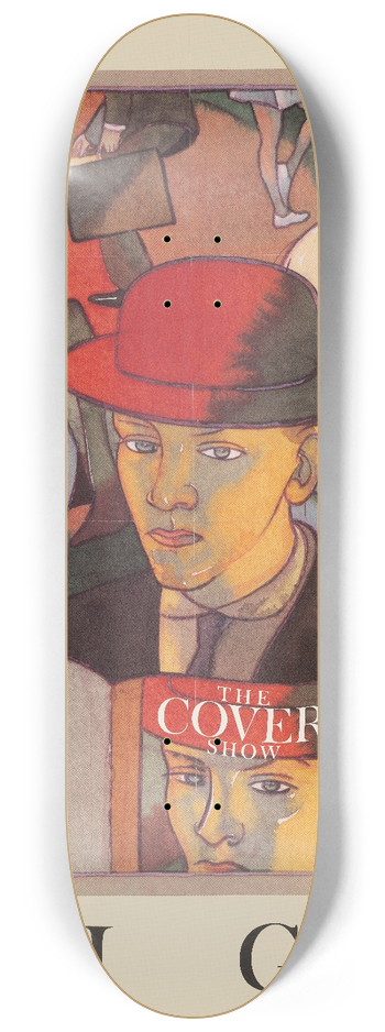 Jeff Smith - The cover show  1983 8.25 inch art skate deck