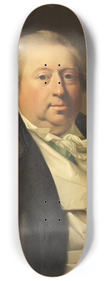 Jens Juel - Johan Tobias Sergel, the Swedish sculptor 8.25 inch art skate deck