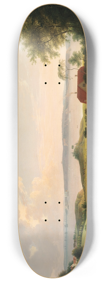 Jens Juel - Landscape by the Sound 8.25 inch art skate deck