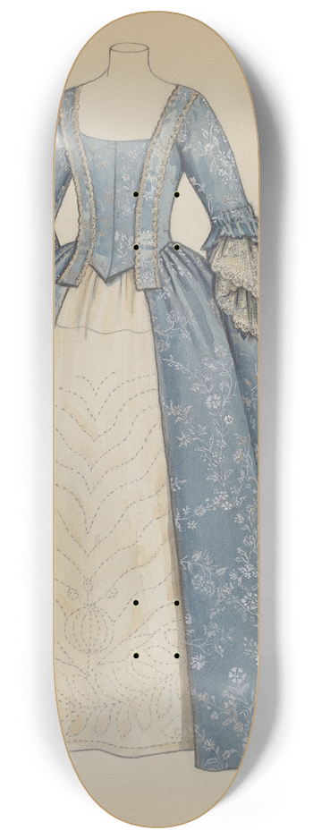 Jean Peszel - Dress 8.25 inch art skate deck