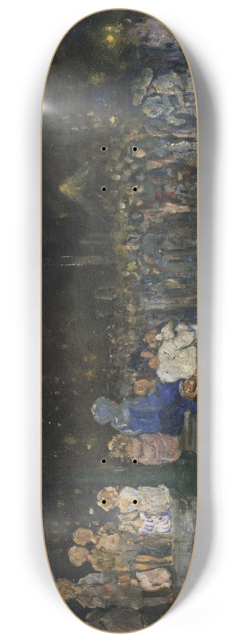 Jerome Myers - Band Concert Night 8.25 inch art skate deck