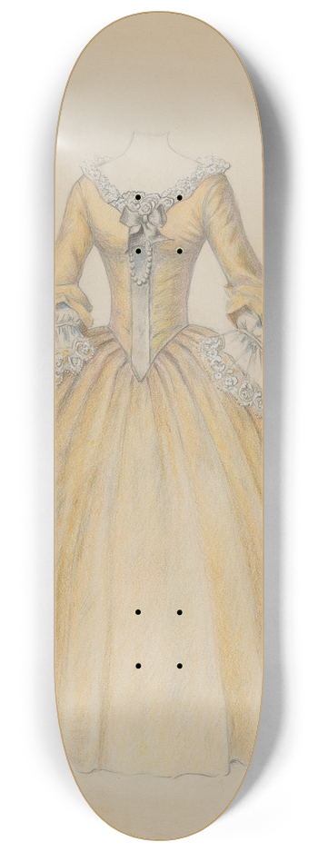 Jessie M. Benge - Dress 8.25 inch art skate deck