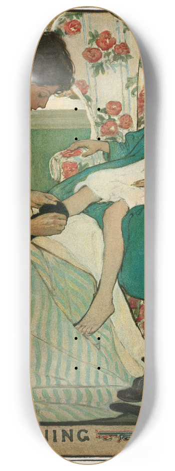 Jessie Willcox Smith - Morning 8.25 inch art skate deck
