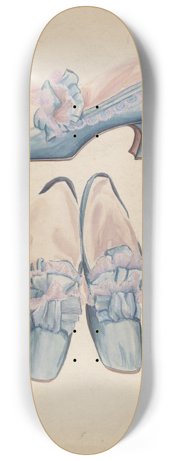 Jean Peszel - Shoes 8.25 inch art skate deck