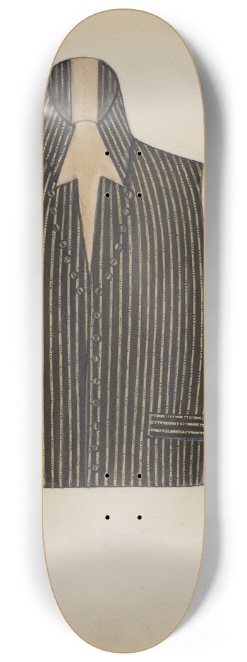 Jean Peszel - Waistcoat 8.25 inch art skate deck