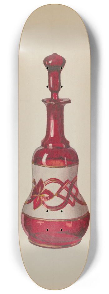 J. Howard Iams - Bottle 8.25 inch art skate deck