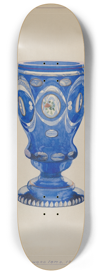 J. Howard Iams - Glass 8.25 inch art skate deck