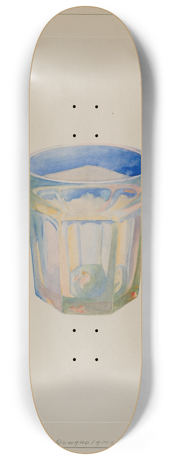 J. Howard Iams - Glass 8.25 inch art skate deck
