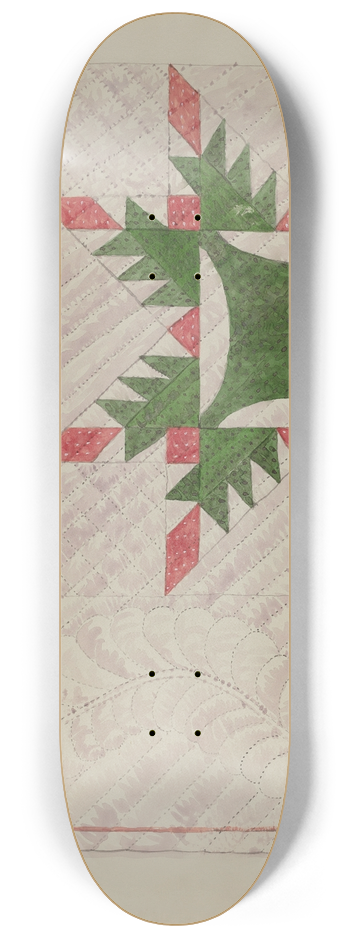 J. Howard Iams - Quilt 8.25 inch art skate deck