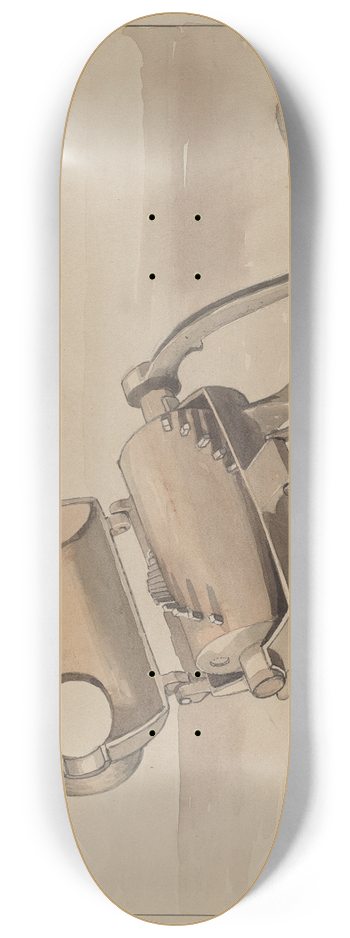 J. Howard Iams - Sausage Grinder 8.25 inch art skate deck