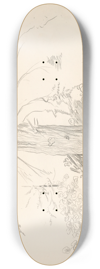 Jn Novk - Strom 8.25 inch art skate deck