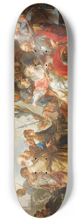 Jean-Simon Berthlemy - The Burghers Of Calais 8.25 inch art skate deck