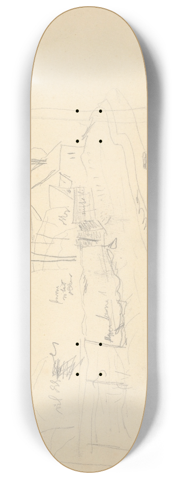 Jn Thain - Sketchbook 8.25 inch art skate deck