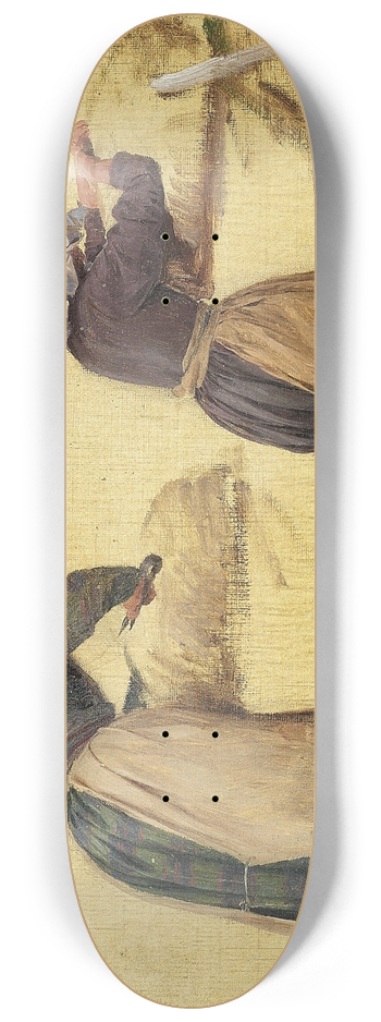 Joakim Skovgaard - To kvinder klipper fr. Studie 8.25 inch art skate deck