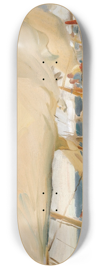 Joaqun Sorolla - Playa De Valencia 8.25 inch art skate deck