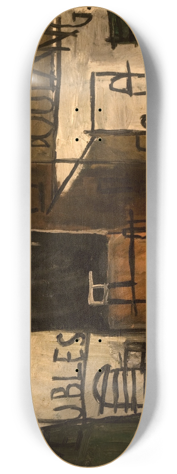 Joaqun Torres-Garca - Pintura constructiva 8.25 inch art skate deck