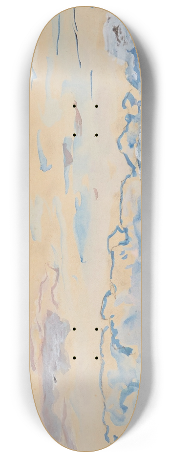 Johan Barthold Jongkind - La Cte Saint Andr 8.25 inch art skate deck