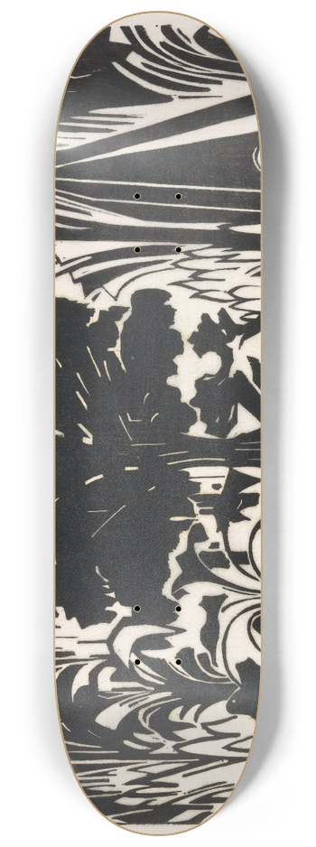 Johannes Frederik Engelbert ten Klooster - Moeras 8.25 inch art skate deck