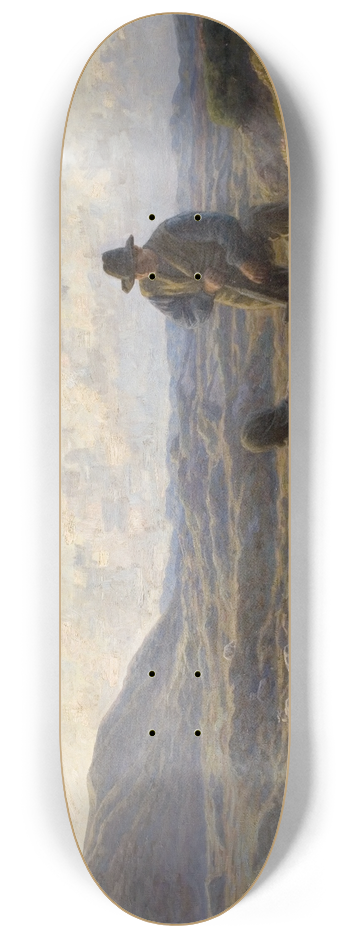 Johannes Wilhjelm - Idyl p heden 8.25 inch art skate deck