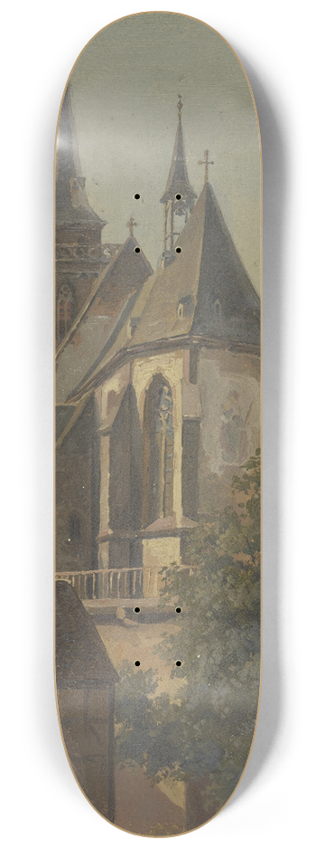 Johann Friedrich Hoff - St. Ursula in Oberursel 8.25 inch art skate deck