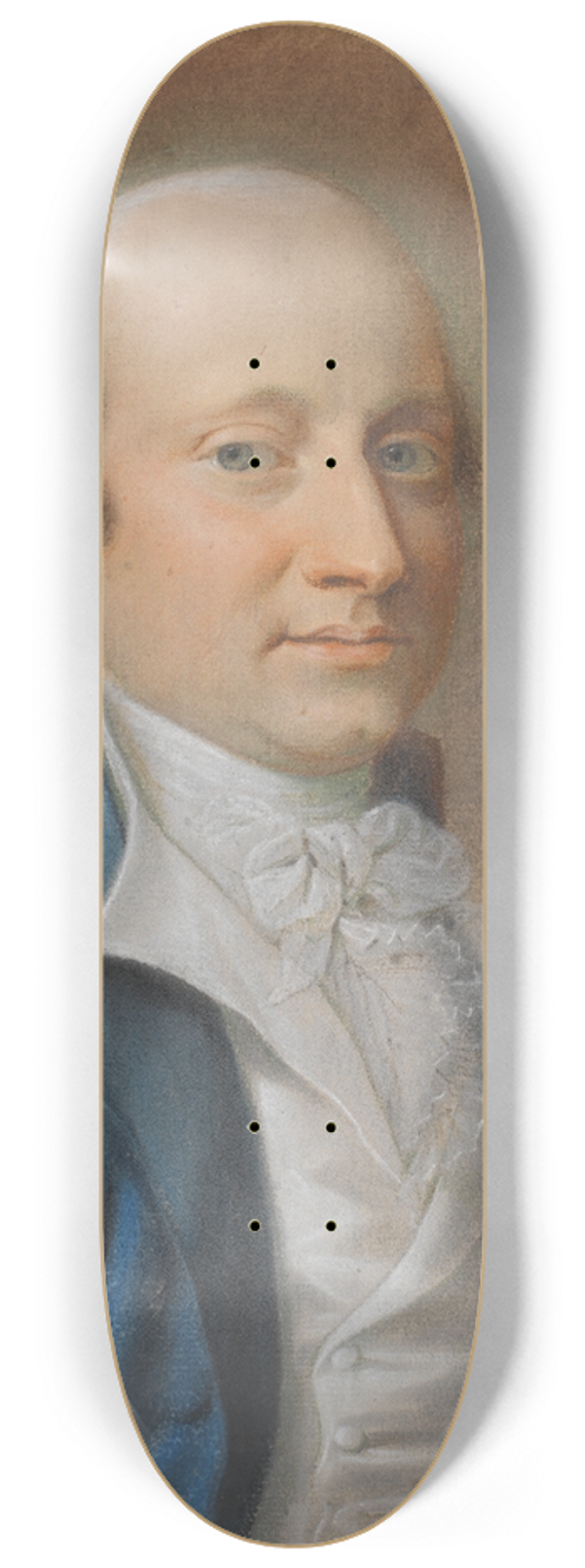 Jens Juel - Portrt af en herre, formentlig en Blcher 8.25 inch art skate deck