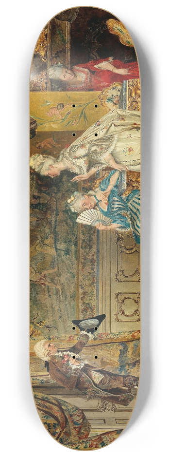 Johann Hamza - The Cavalier 8.25 inch art skate deck