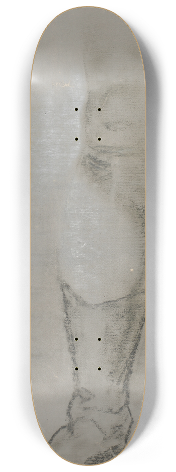 Jens Juel - Studie til det Rybergske familiebillede; Johan Christian Rybergs hjre ben 8.25 inch art skate deck