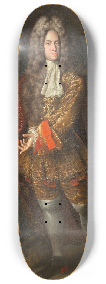 Johann Kupetzky - Kaiser Karl VI. 8.25 inch art skate deck