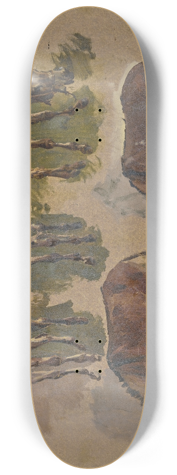 Johann Nepomuk Rauch - Five mules 8.25 inch art skate deck