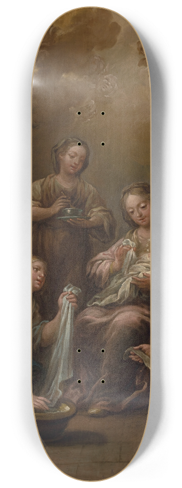 Jernimo Ezquerra - The Birth of the Virgin 8.25 inch art skate deck